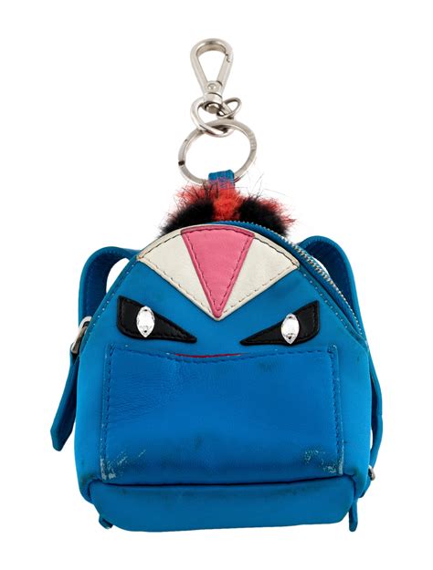 fendi mini monster backpack charm